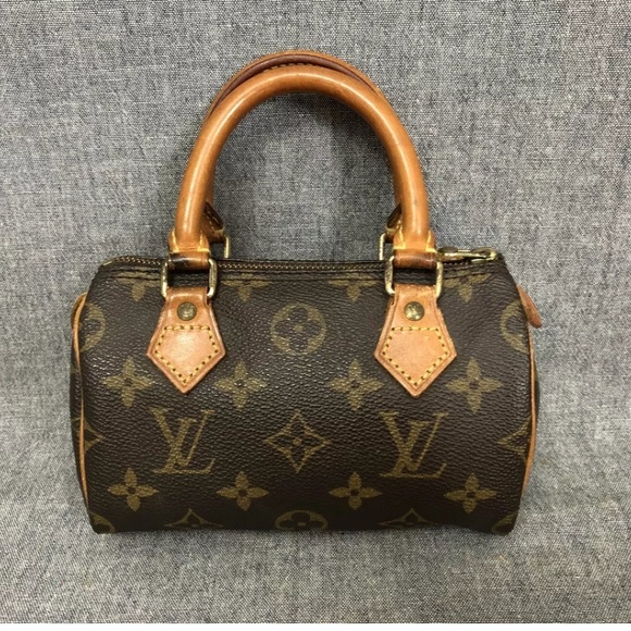Louis Vuitton Hand Bag Mini speedy Brown Monogram - Picture 1 of 8